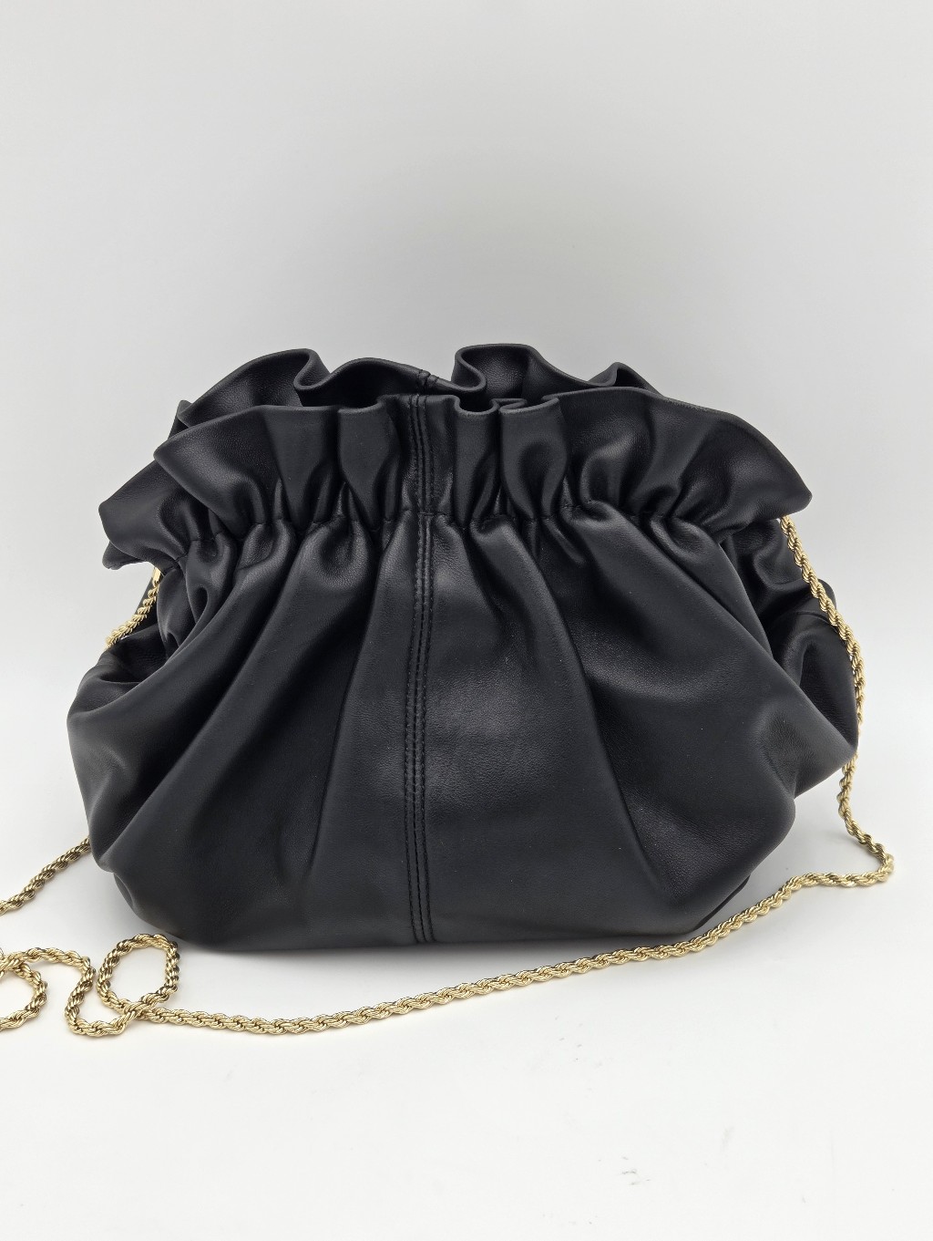 Loeffler Randall Willa Mini Cinch Clutch In Black